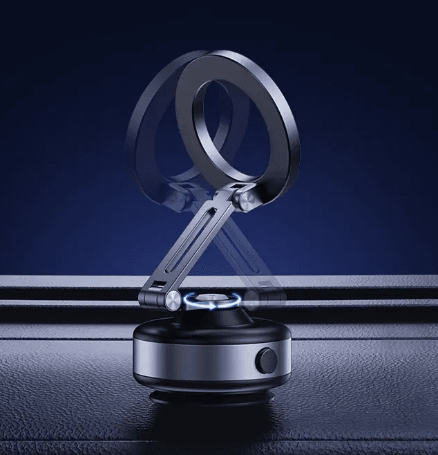 PocketGrip - Uniwersalny Uchwyt Magnetyczny do Telefonu z Obrotową Przyssawką 360° 📱